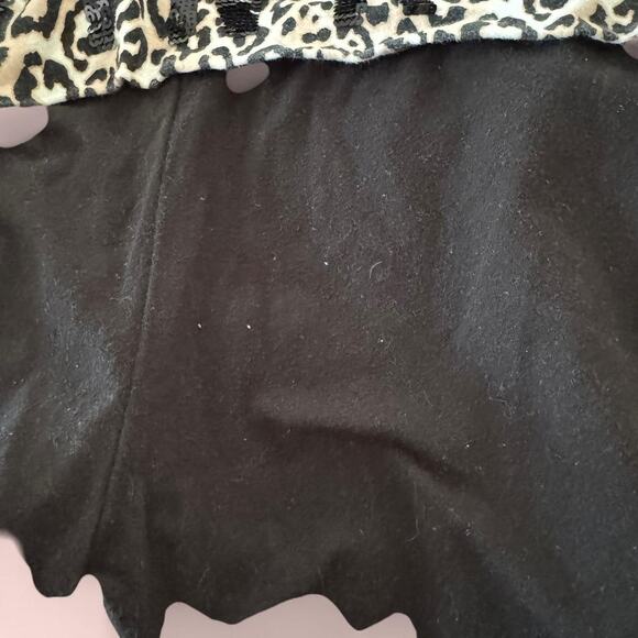 Victoria's Secret Pink cheetah skinny cropped capri yoga leggings size M - Picture 5 of 5